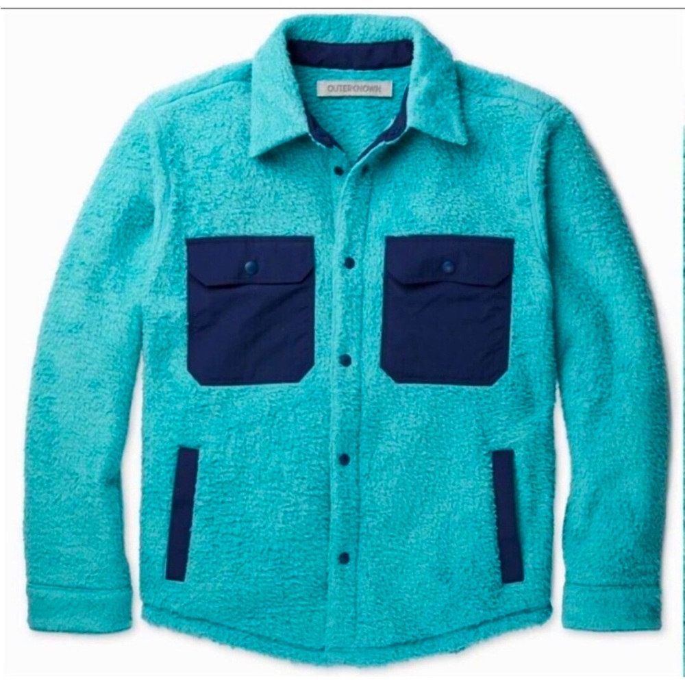 Outerknown Skyline Fleece Shirt Jacket XL NWT
